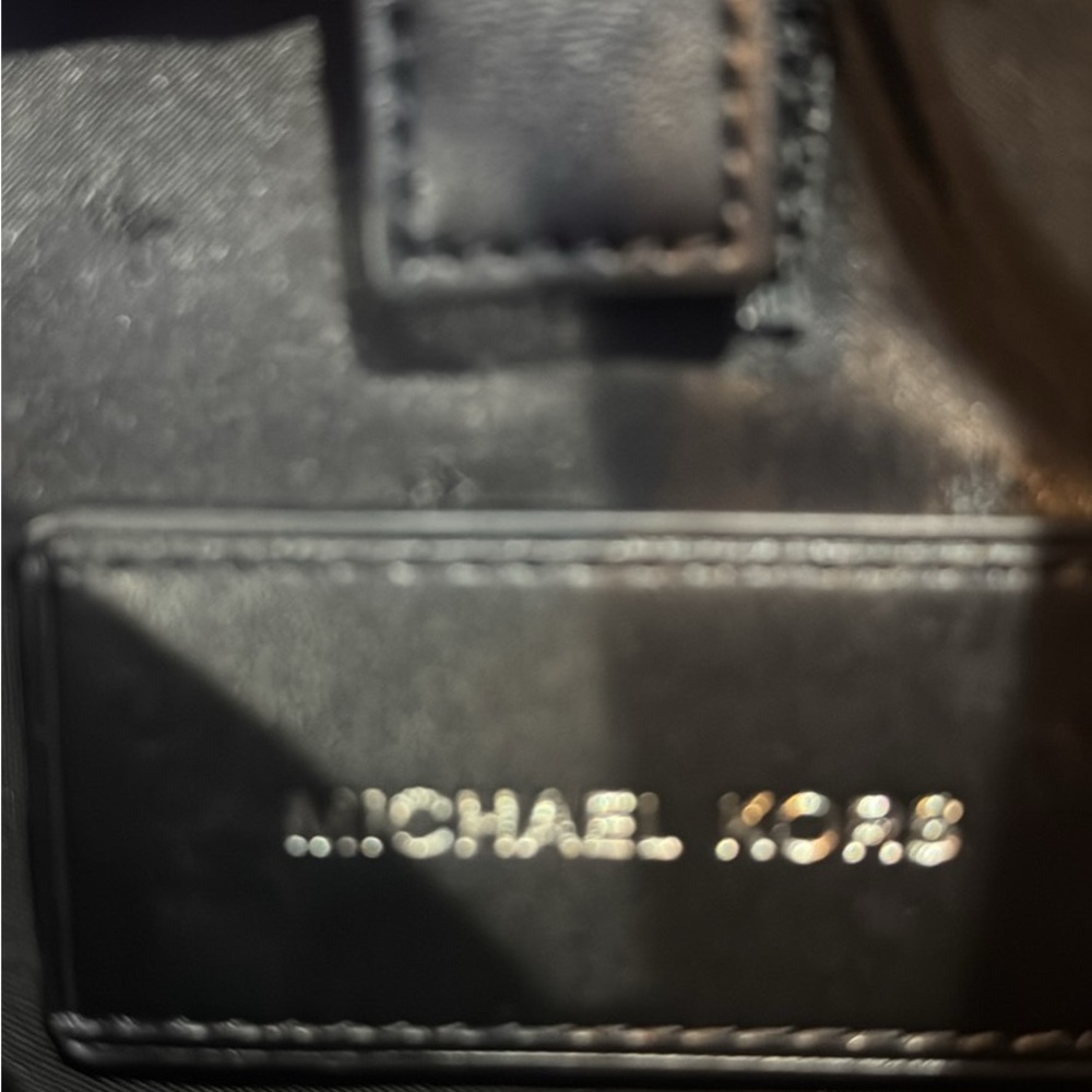 Michael Kors Coopers Black and Green Men's Backpack - Picture 4 of 5